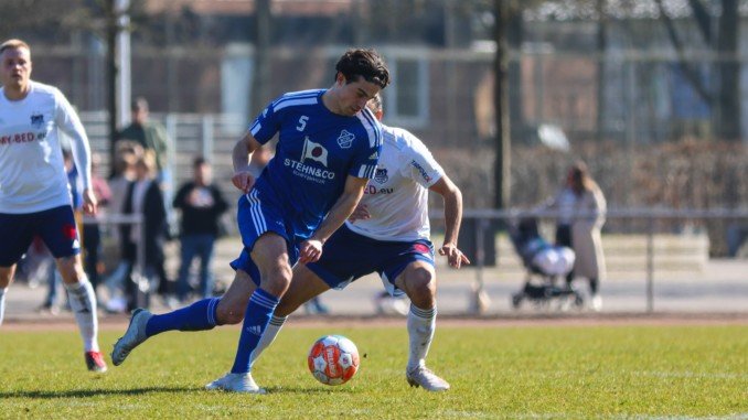 Martin Fedai half dem Niendorfer TSV mit seinem Treffer beim Sieg in Sasel. (Foto: Lobeca/Homburg)