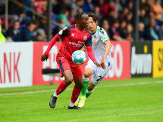 Michael Igwe, hier noch im Trikot ein Eintracht Norderstedt, war wieder der entscheidende Mann für den ETV. (Archivfoto: Lobeca/Meincke)