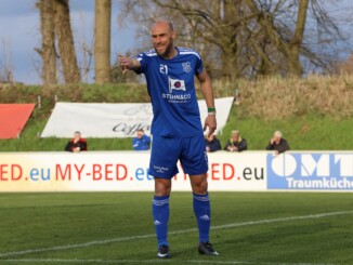 Dank des Doppelpacks von Daniel Brückner feierte der Niendorfer TSV einen klaren Heimsieg. (Foto: Lobeca/Pfaff)