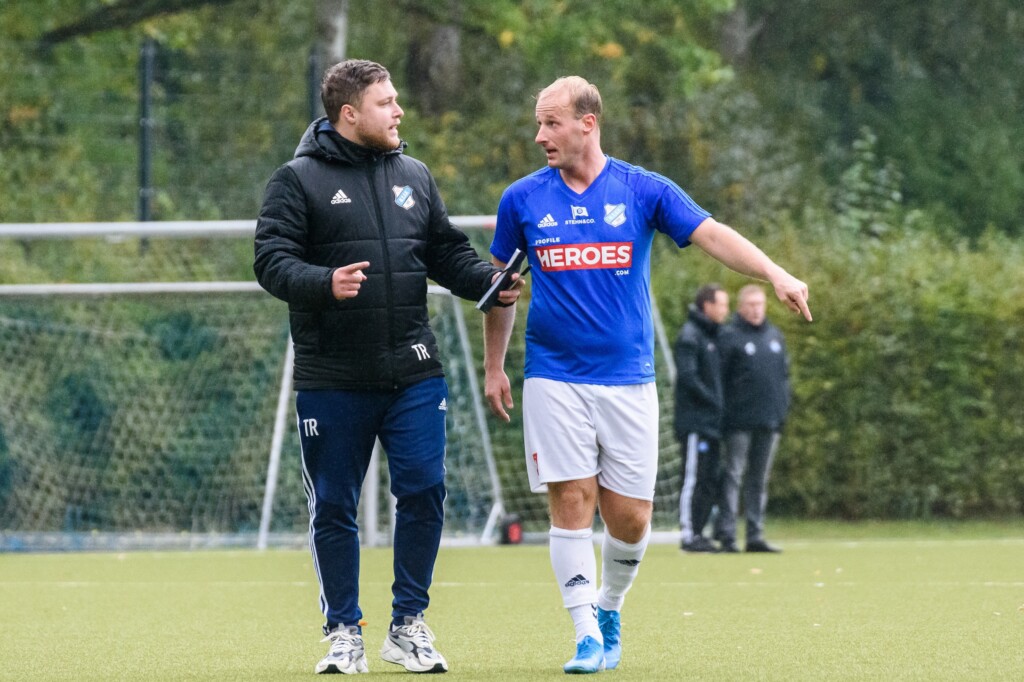 Jan Ramelow (hier noch beim Niendorfer TSV II) geht mit viel Selbstvertrauen an seine neue Aufgabe in Sasel. (Foto: Lobeca/Seidel)