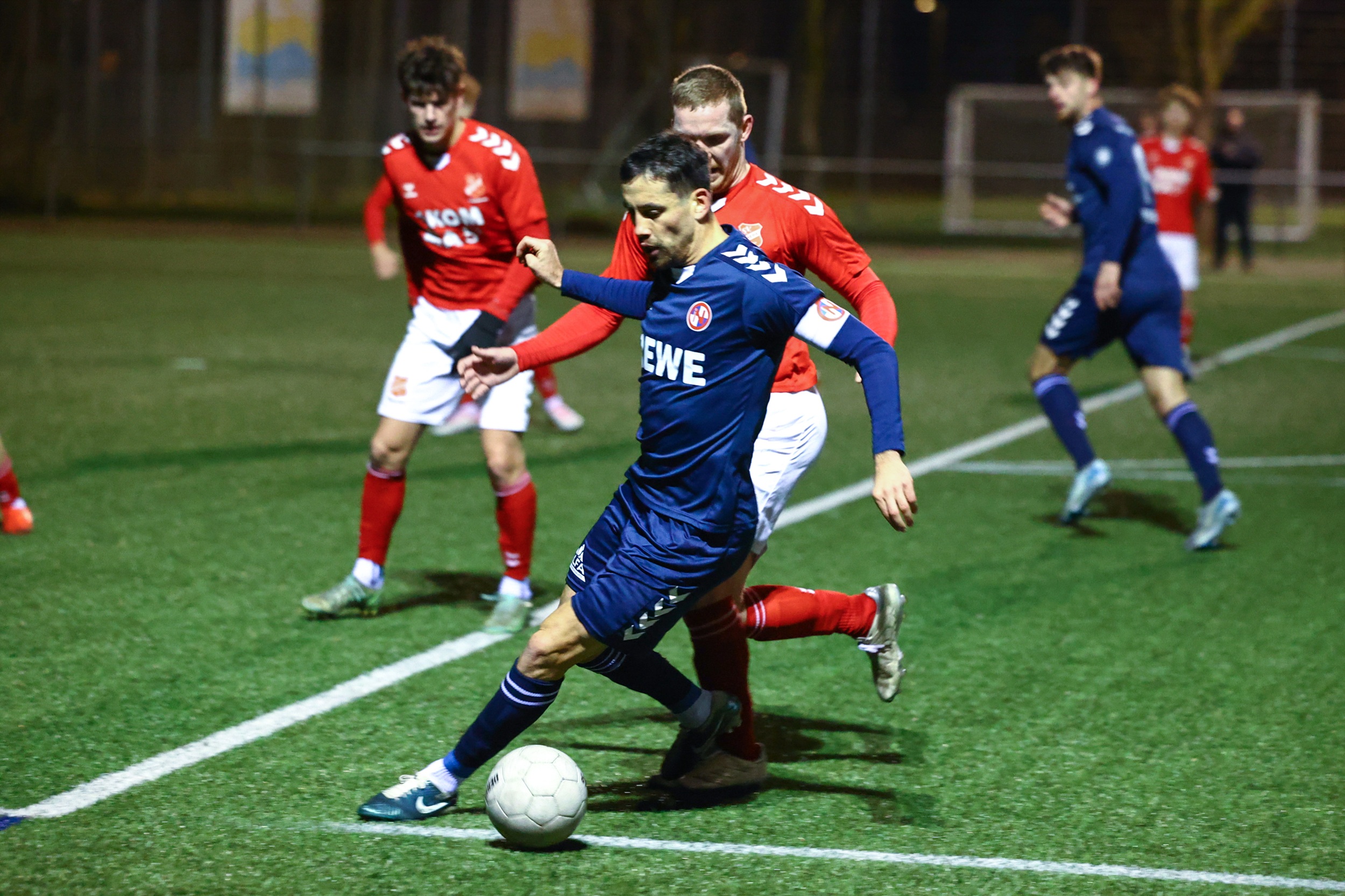 Eintracht Norderstedt steckt mitten im Abstiegskampf und könnte den bitteren Gang in die Oberliga antreten. (Foto: Lobeca/Homburg)